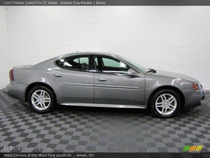 Shadow Gray Metallic / Ebony 2007 Pontiac Grand Prix GT Sedan