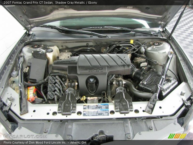 Shadow Gray Metallic / Ebony 2007 Pontiac Grand Prix GT Sedan
