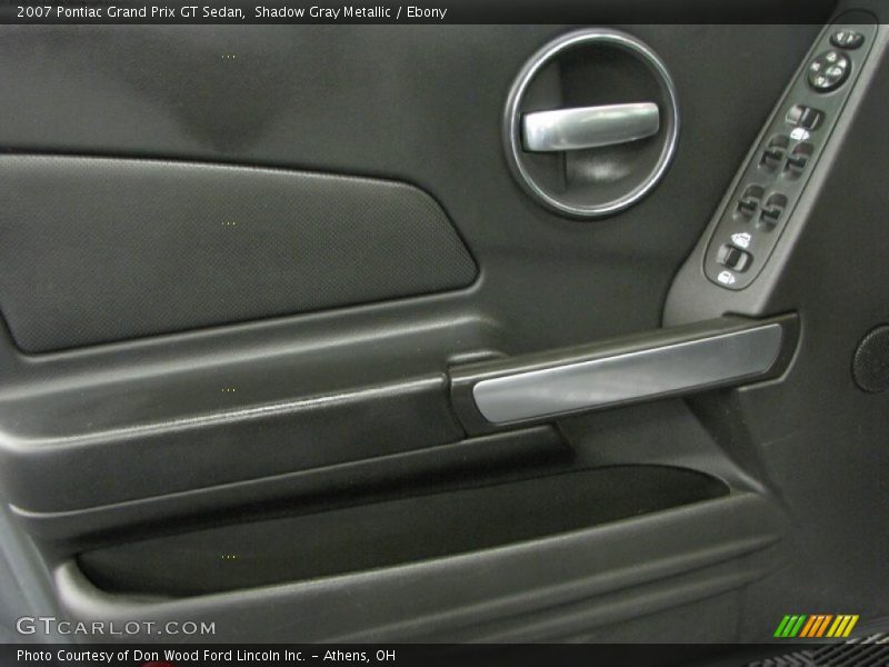 Shadow Gray Metallic / Ebony 2007 Pontiac Grand Prix GT Sedan