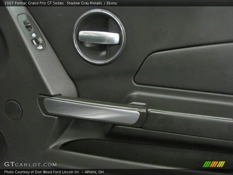 Shadow Gray Metallic / Ebony 2007 Pontiac Grand Prix GT Sedan