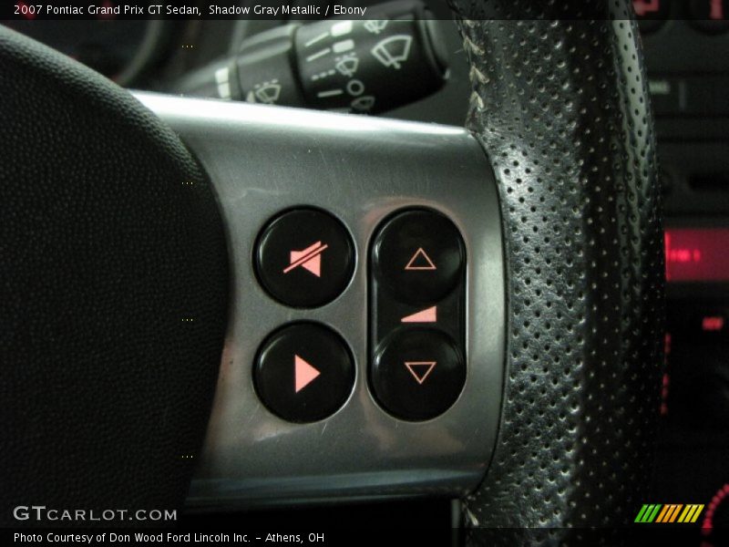 Shadow Gray Metallic / Ebony 2007 Pontiac Grand Prix GT Sedan