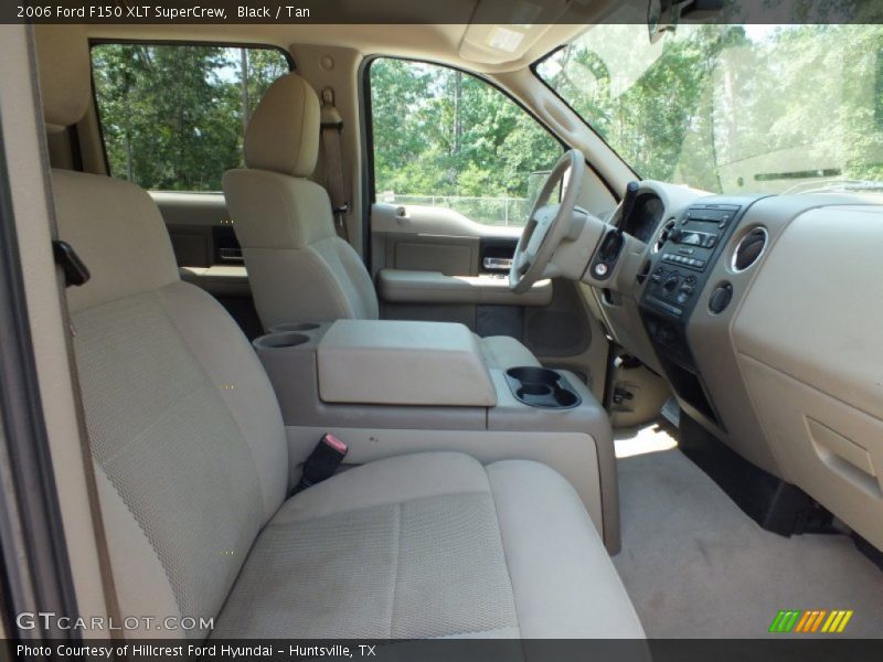 Black / Tan 2006 Ford F150 XLT SuperCrew