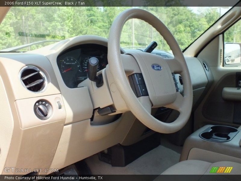 Black / Tan 2006 Ford F150 XLT SuperCrew