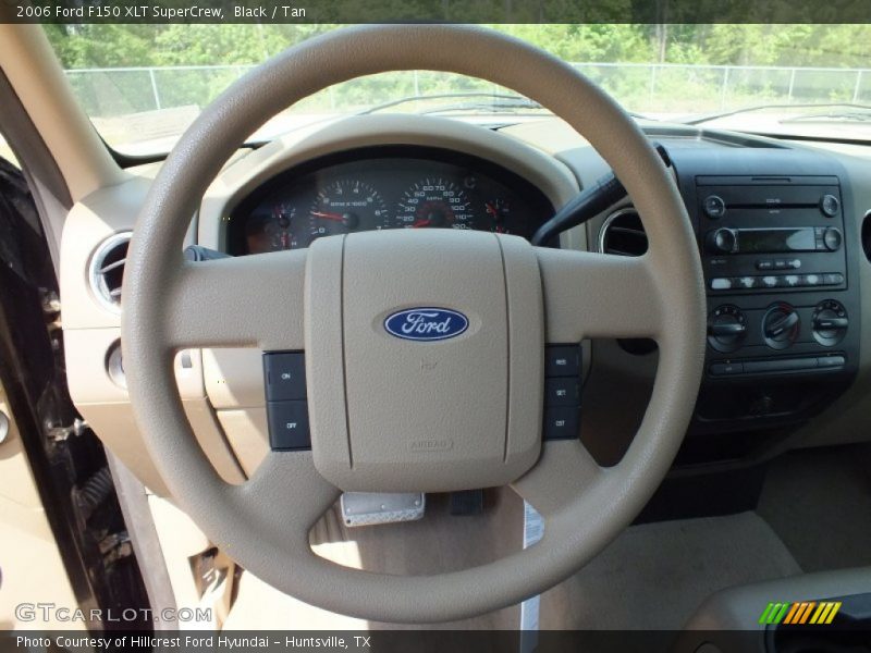 Black / Tan 2006 Ford F150 XLT SuperCrew
