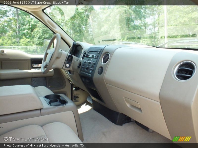 Black / Tan 2006 Ford F150 XLT SuperCrew