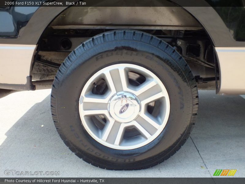 Black / Tan 2006 Ford F150 XLT SuperCrew