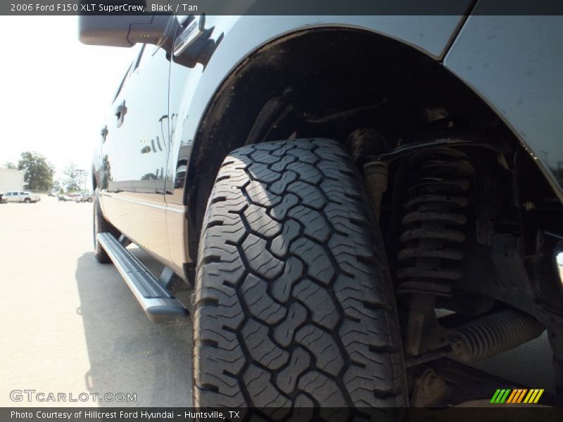 Black / Tan 2006 Ford F150 XLT SuperCrew