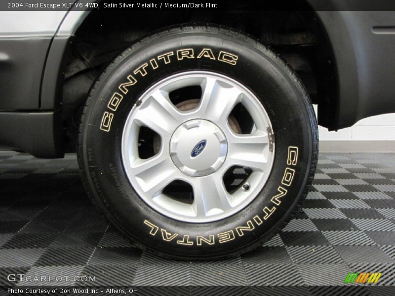 Satin Silver Metallic / Medium/Dark Flint 2004 Ford Escape XLT V6 4WD