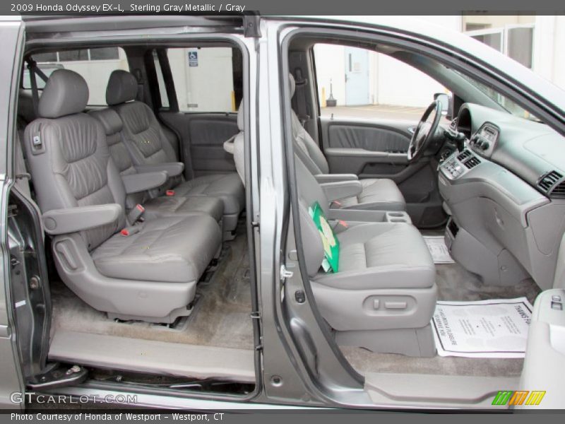 Sterling Gray Metallic / Gray 2009 Honda Odyssey EX-L