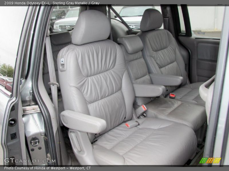 Sterling Gray Metallic / Gray 2009 Honda Odyssey EX-L