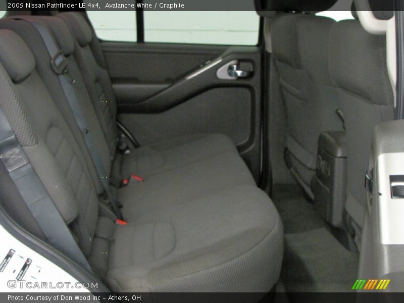 Avalanche White / Graphite 2009 Nissan Pathfinder LE 4x4