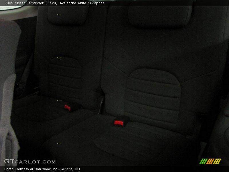 Avalanche White / Graphite 2009 Nissan Pathfinder LE 4x4
