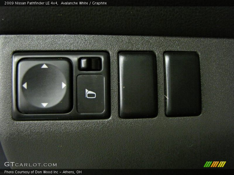 Avalanche White / Graphite 2009 Nissan Pathfinder LE 4x4