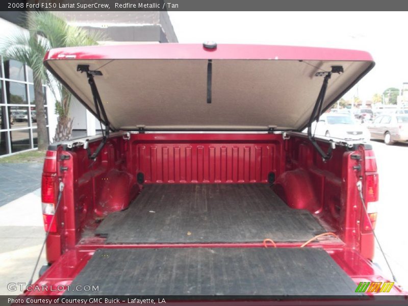 Redfire Metallic / Tan 2008 Ford F150 Lariat SuperCrew