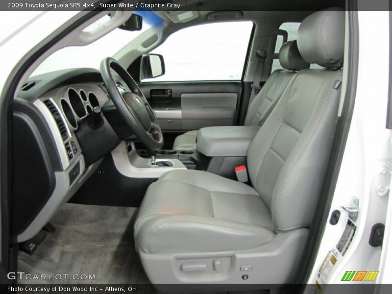 Super White / Graphite Gray 2009 Toyota Sequoia SR5 4x4