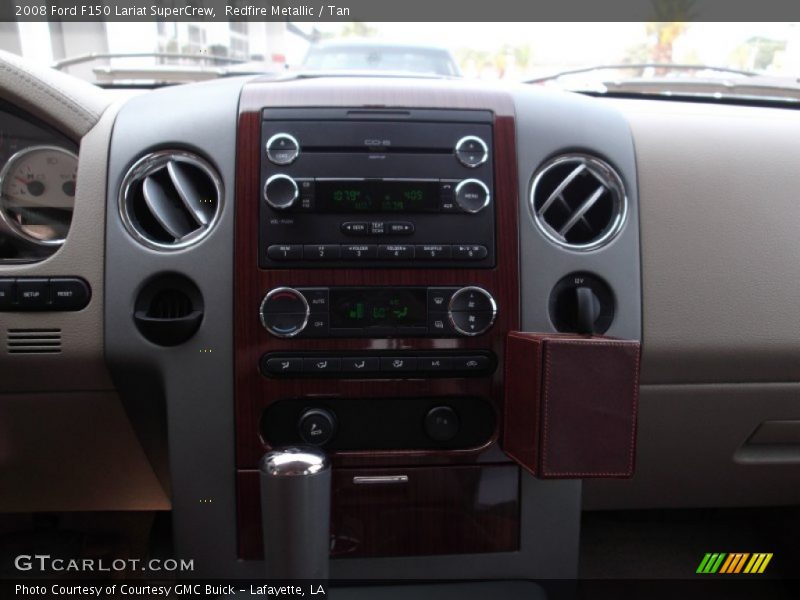 Redfire Metallic / Tan 2008 Ford F150 Lariat SuperCrew