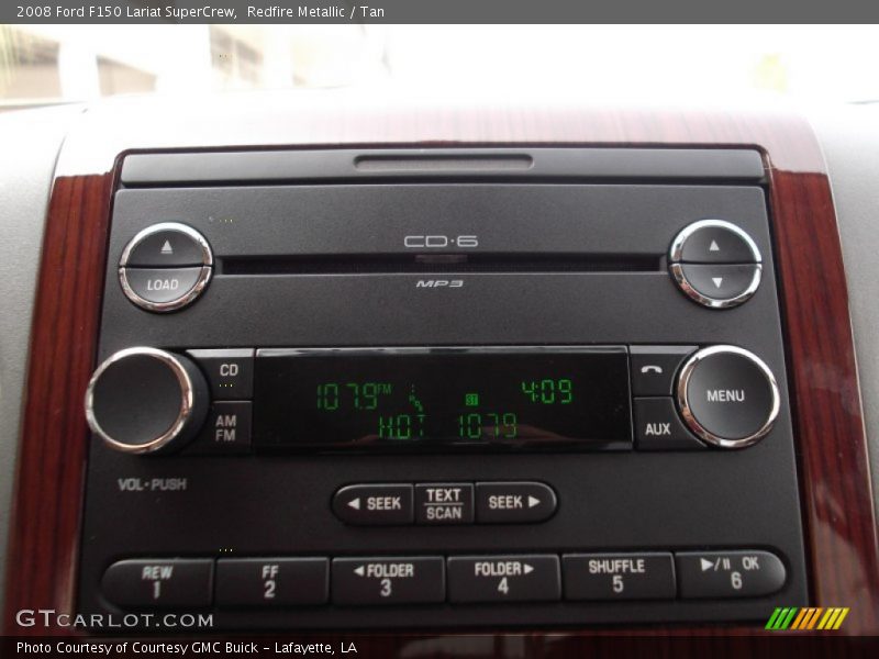 Redfire Metallic / Tan 2008 Ford F150 Lariat SuperCrew