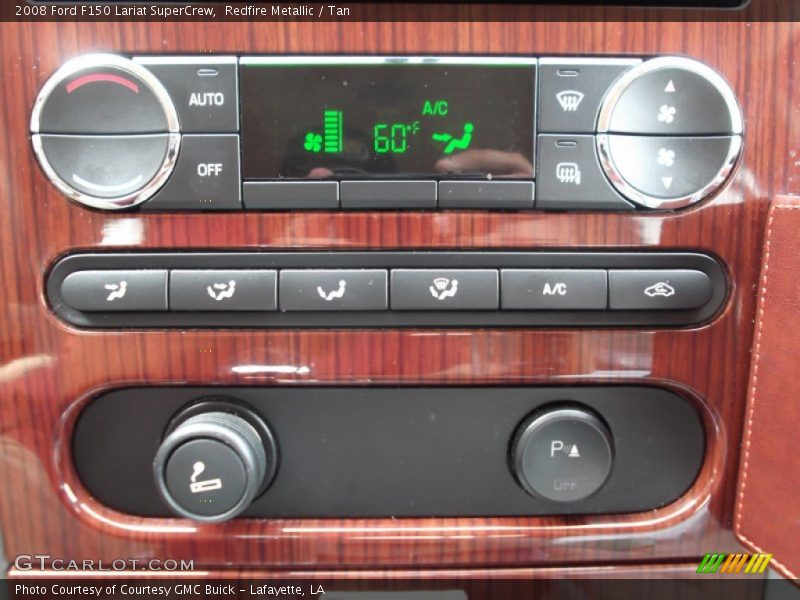 Redfire Metallic / Tan 2008 Ford F150 Lariat SuperCrew