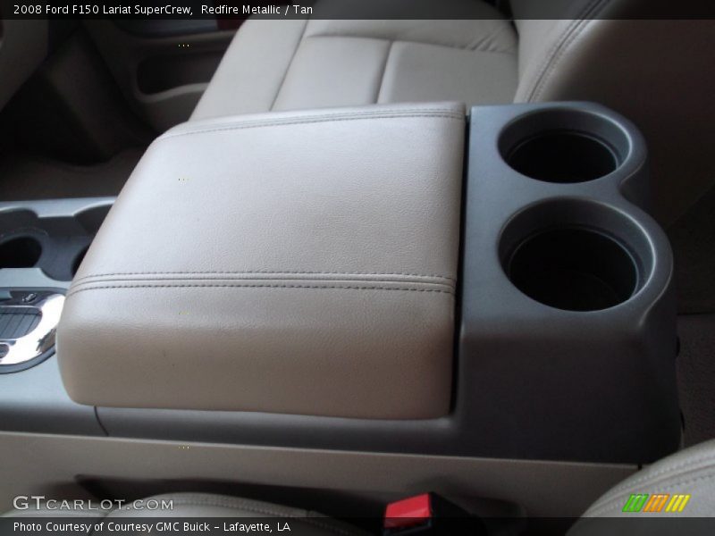 Redfire Metallic / Tan 2008 Ford F150 Lariat SuperCrew