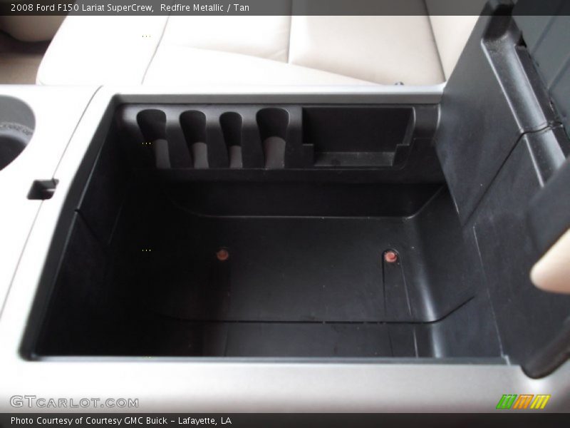 Redfire Metallic / Tan 2008 Ford F150 Lariat SuperCrew
