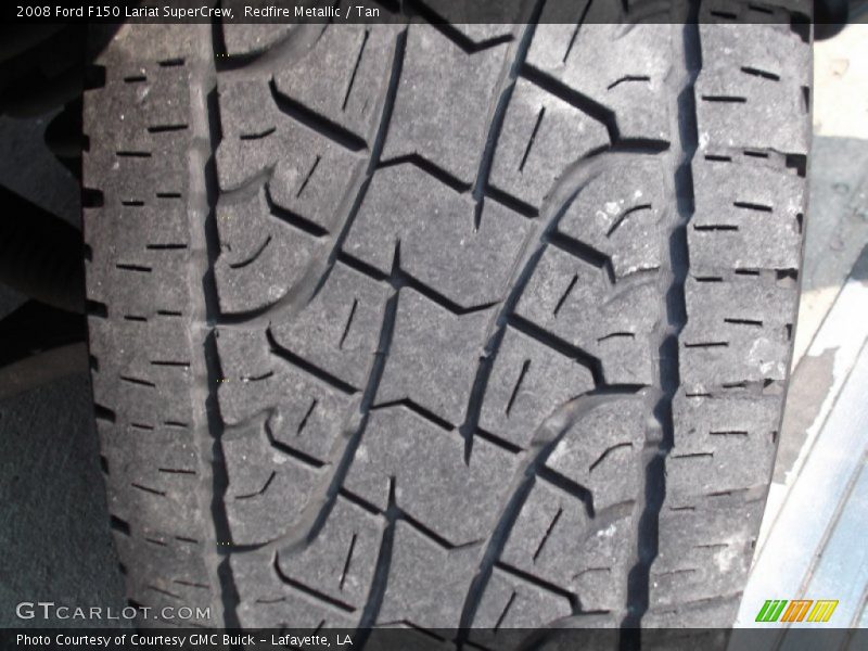 Redfire Metallic / Tan 2008 Ford F150 Lariat SuperCrew