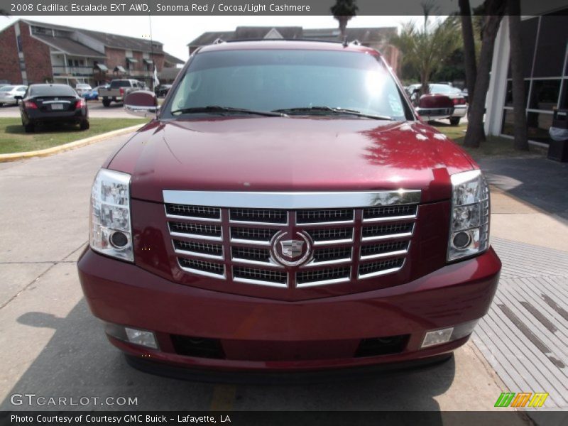 Sonoma Red / Cocoa/Light Cashmere 2008 Cadillac Escalade EXT AWD