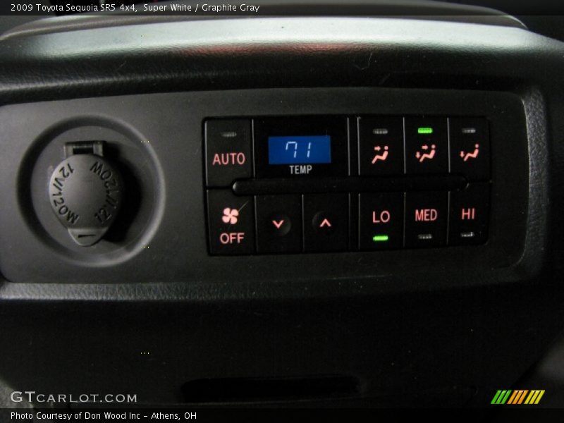 Super White / Graphite Gray 2009 Toyota Sequoia SR5 4x4