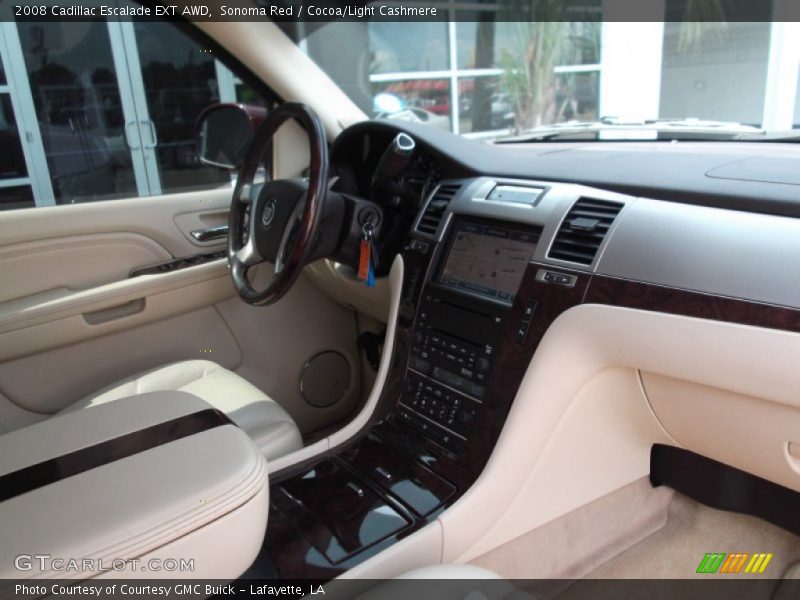 Sonoma Red / Cocoa/Light Cashmere 2008 Cadillac Escalade EXT AWD