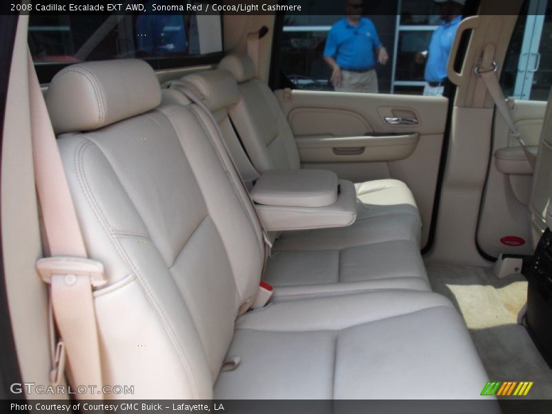 Sonoma Red / Cocoa/Light Cashmere 2008 Cadillac Escalade EXT AWD