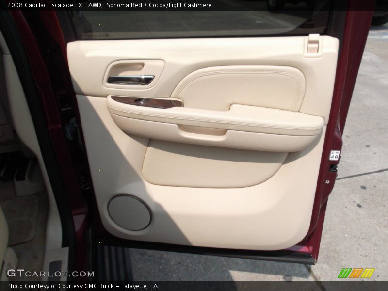 Sonoma Red / Cocoa/Light Cashmere 2008 Cadillac Escalade EXT AWD