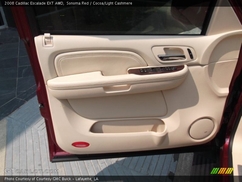 Sonoma Red / Cocoa/Light Cashmere 2008 Cadillac Escalade EXT AWD