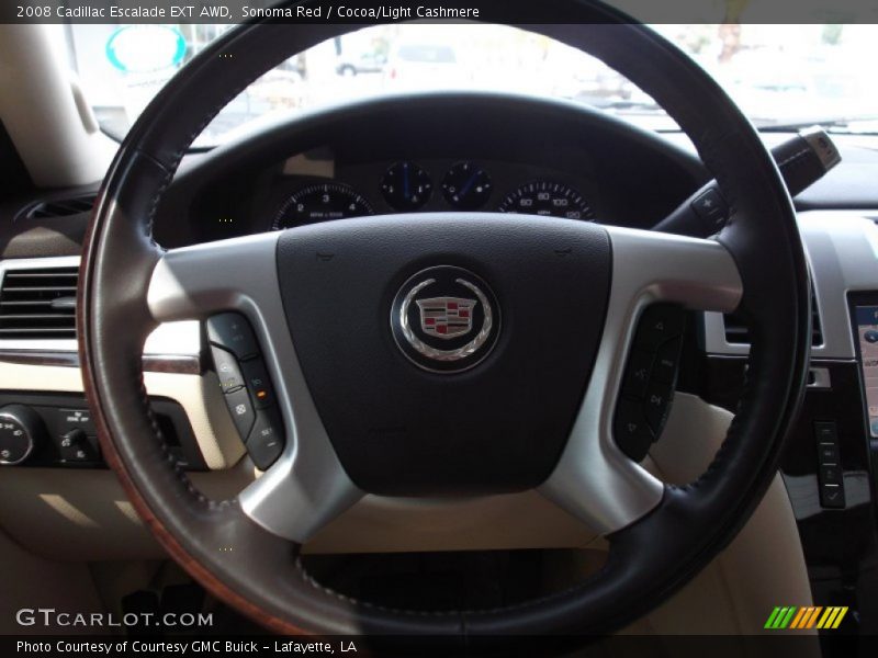 Sonoma Red / Cocoa/Light Cashmere 2008 Cadillac Escalade EXT AWD