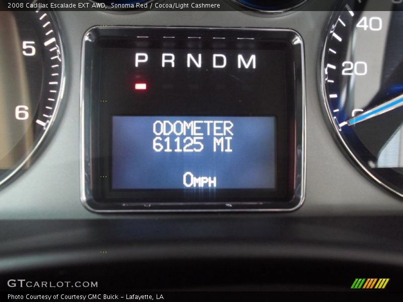 Sonoma Red / Cocoa/Light Cashmere 2008 Cadillac Escalade EXT AWD