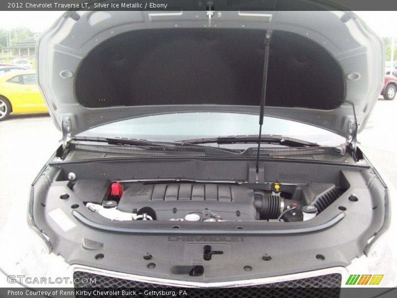 Silver Ice Metallic / Ebony 2012 Chevrolet Traverse LT
