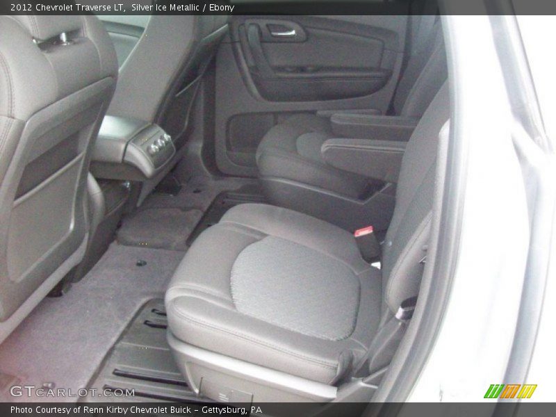 Silver Ice Metallic / Ebony 2012 Chevrolet Traverse LT