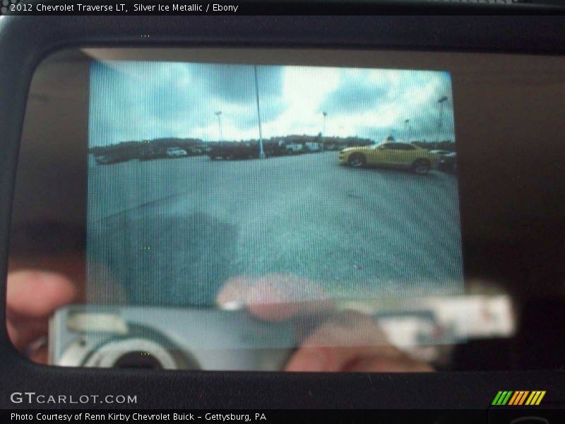 Silver Ice Metallic / Ebony 2012 Chevrolet Traverse LT
