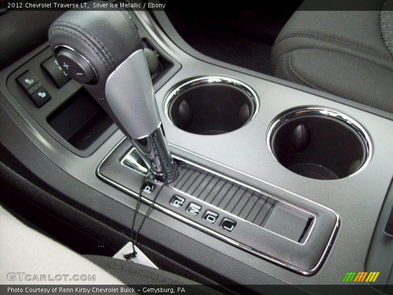 Silver Ice Metallic / Ebony 2012 Chevrolet Traverse LT