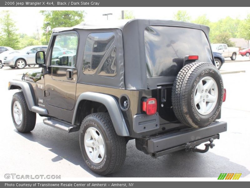 Black / Dark Slate Gray 2006 Jeep Wrangler X 4x4