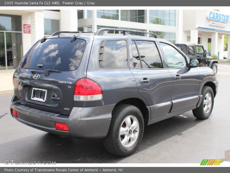 Pewter Gray / Gray 2005 Hyundai Santa Fe GLS 4WD