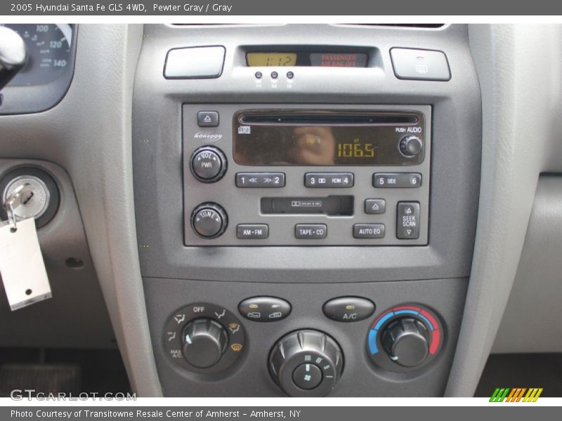 Pewter Gray / Gray 2005 Hyundai Santa Fe GLS 4WD