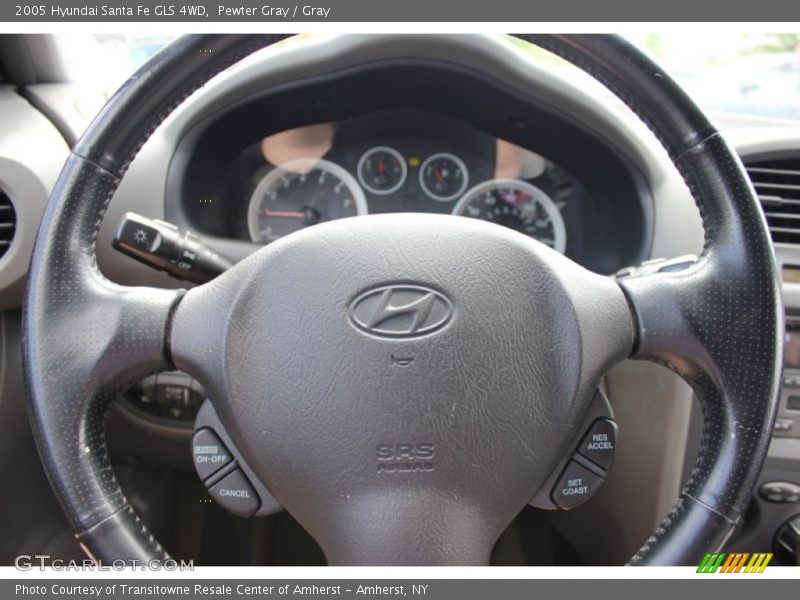Pewter Gray / Gray 2005 Hyundai Santa Fe GLS 4WD