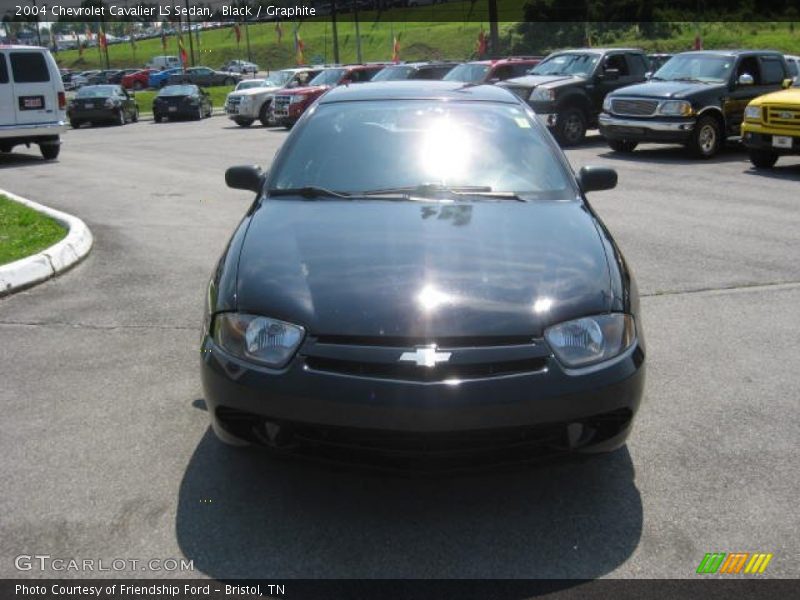 Black / Graphite 2004 Chevrolet Cavalier LS Sedan