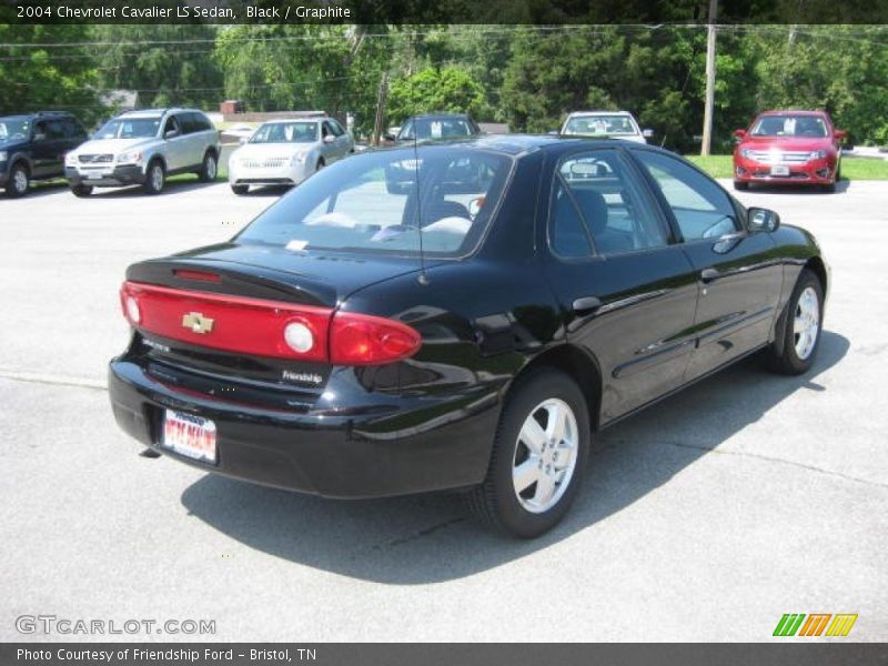 Black / Graphite 2004 Chevrolet Cavalier LS Sedan