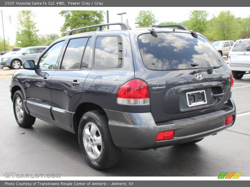 Pewter Gray / Gray 2005 Hyundai Santa Fe GLS 4WD