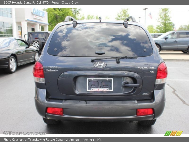 Pewter Gray / Gray 2005 Hyundai Santa Fe GLS 4WD