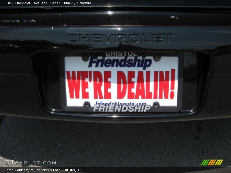 Black / Graphite 2004 Chevrolet Cavalier LS Sedan