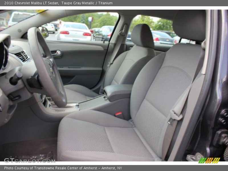 Taupe Gray Metallic / Titanium 2010 Chevrolet Malibu LT Sedan