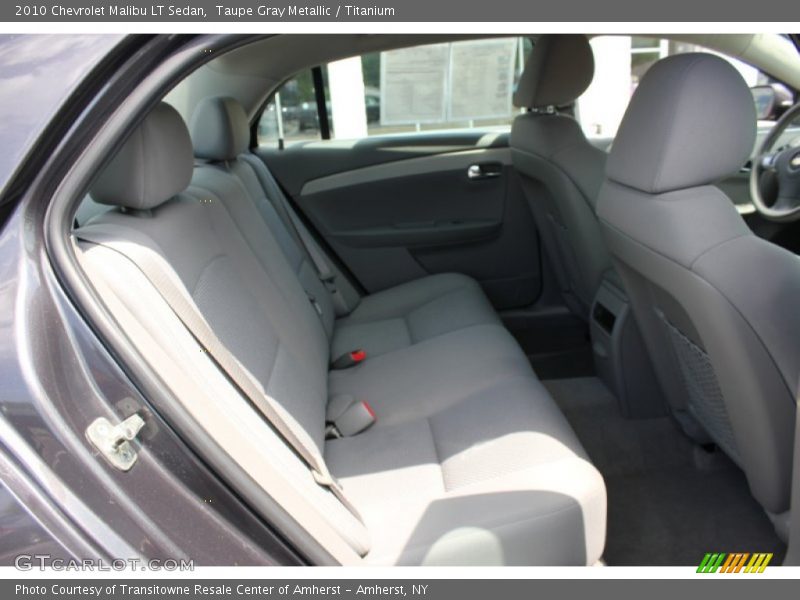 Taupe Gray Metallic / Titanium 2010 Chevrolet Malibu LT Sedan