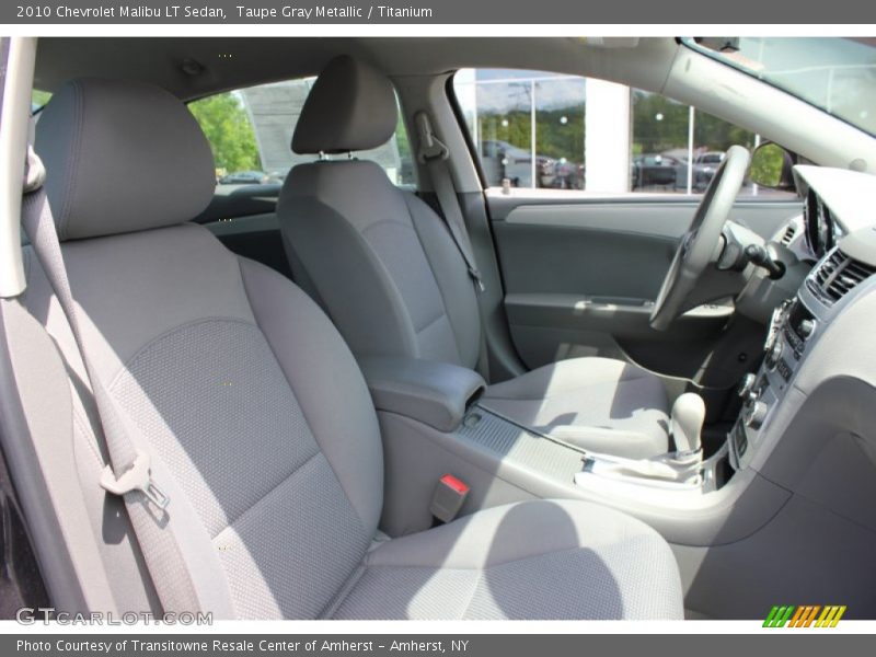 Taupe Gray Metallic / Titanium 2010 Chevrolet Malibu LT Sedan