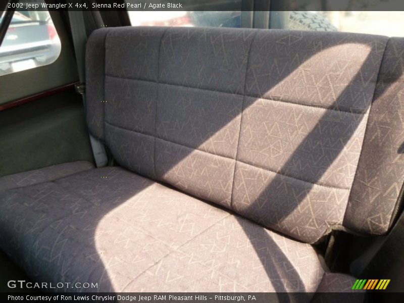Sienna Red Pearl / Agate Black 2002 Jeep Wrangler X 4x4